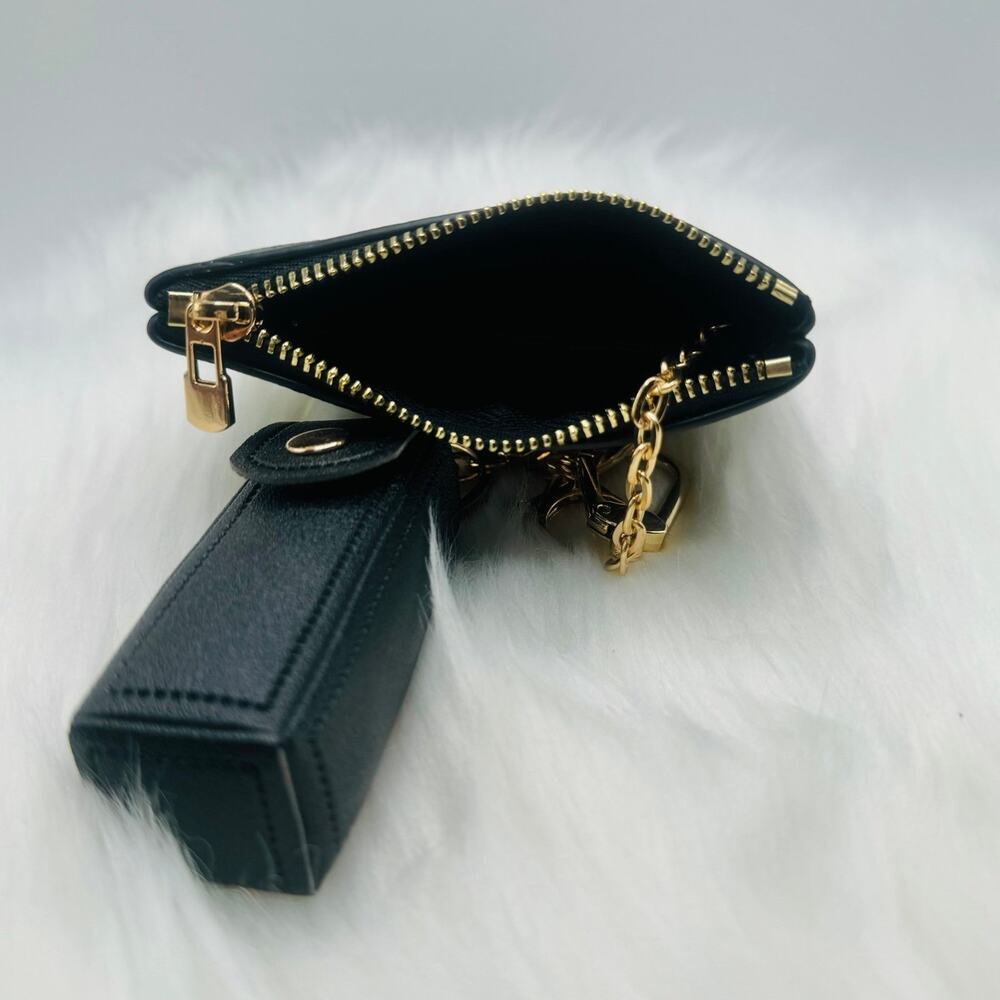 Card Coin purse Wristlet Bracelet and lip balm/ lipstick holder - Picture 4 of 9
